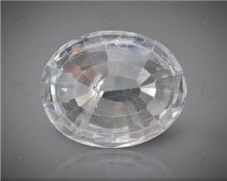 Natural Unheated & Untreated Certified White Sapphire  1.91 carats - DIN 89182